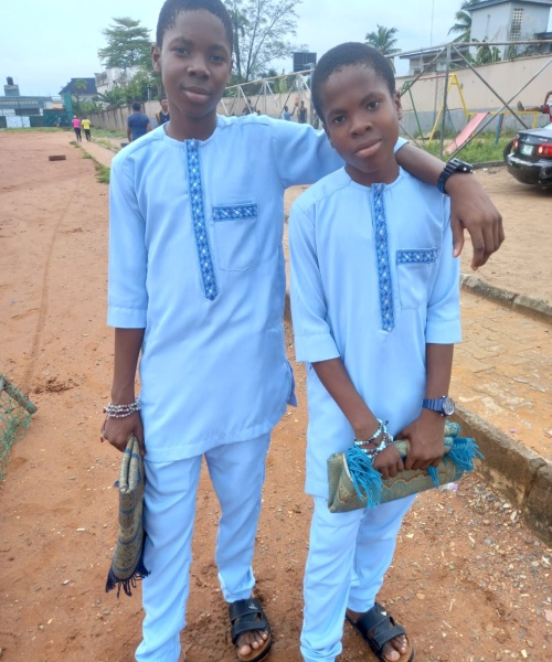 Amb. Kenny and Taiwo Photo of Amb. Kenny and Taiwo