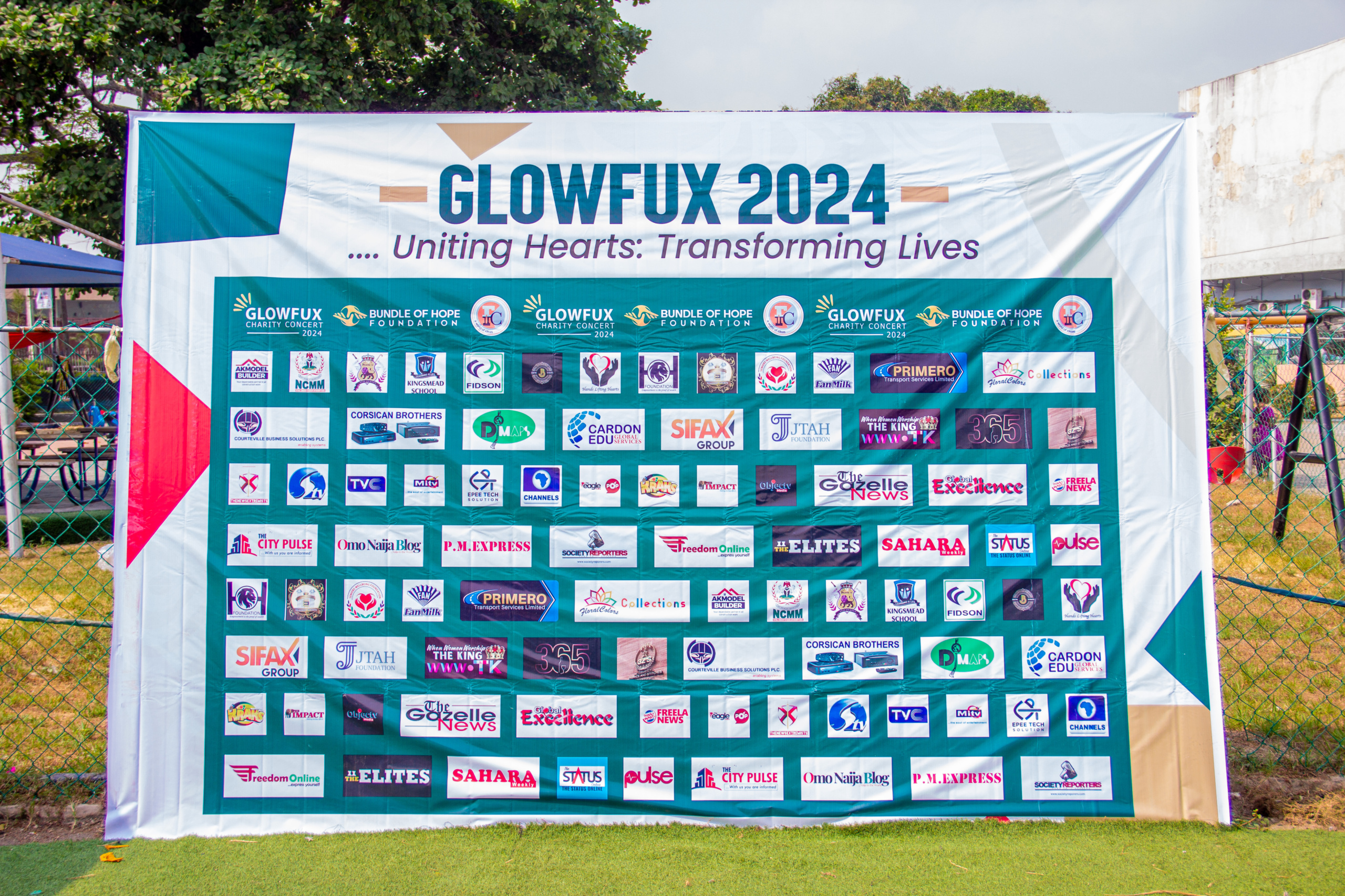 Glowfux Charity Concert 2024 - brands supporter