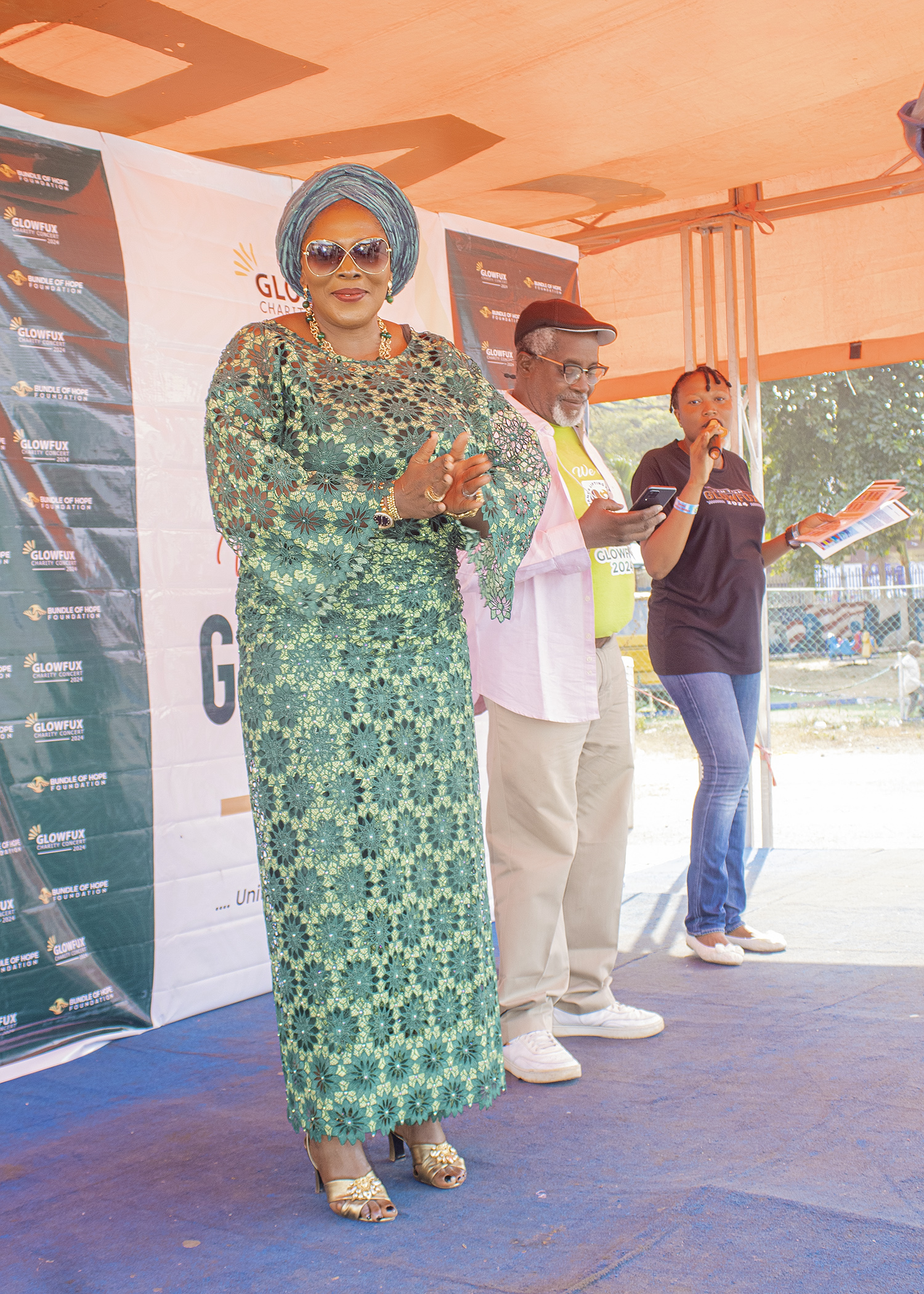Glowfux Charity Concert 2024 - Stage Moment