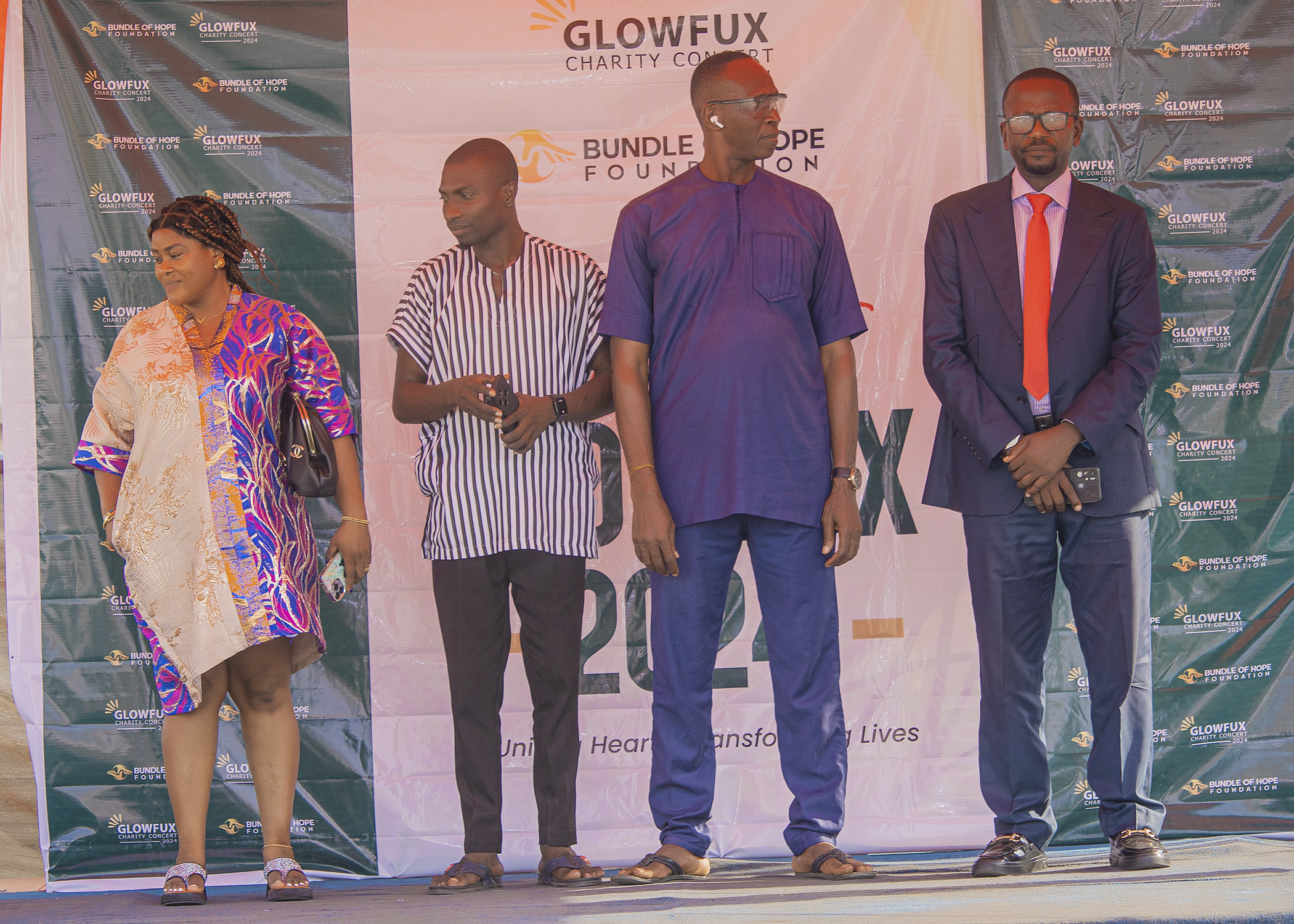 Glowfux Charity Concert 2024 - Stage Moment