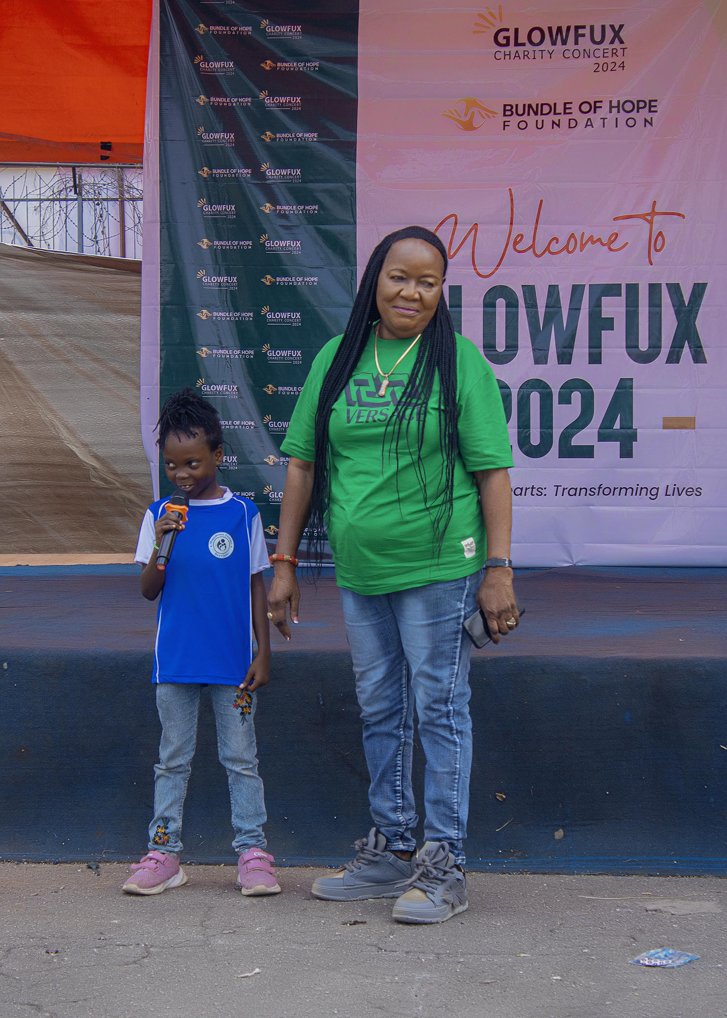 Glowfux Charity Concert 2024 - Stage Moment